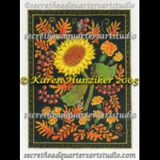 Sunflowers With Marigolds