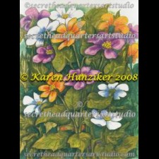 Pastel Flower Garden